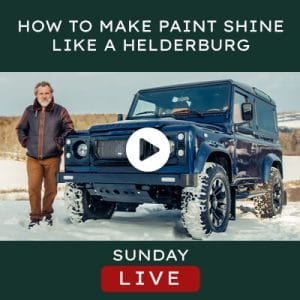 Helderburg Live – How To Make Paint Shine like a Helderburg