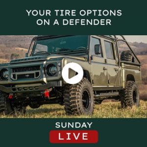 Watch the video - Helderburg Live – Tire Options on a Defender