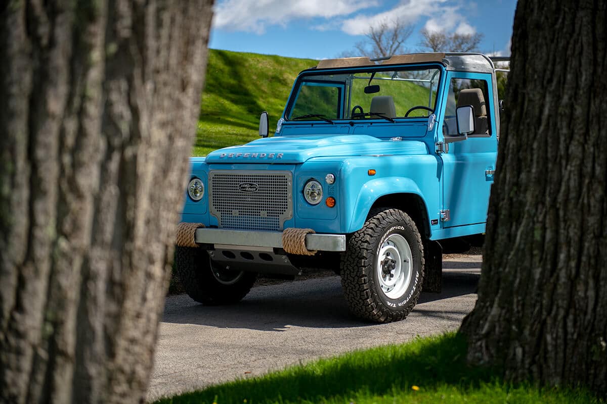 Land Rover Defender D90 Soft Top Exterior