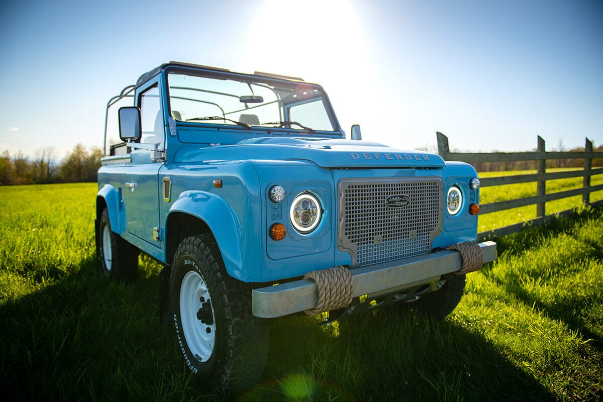 Land Rover Defender D90 Soft Top Exterior