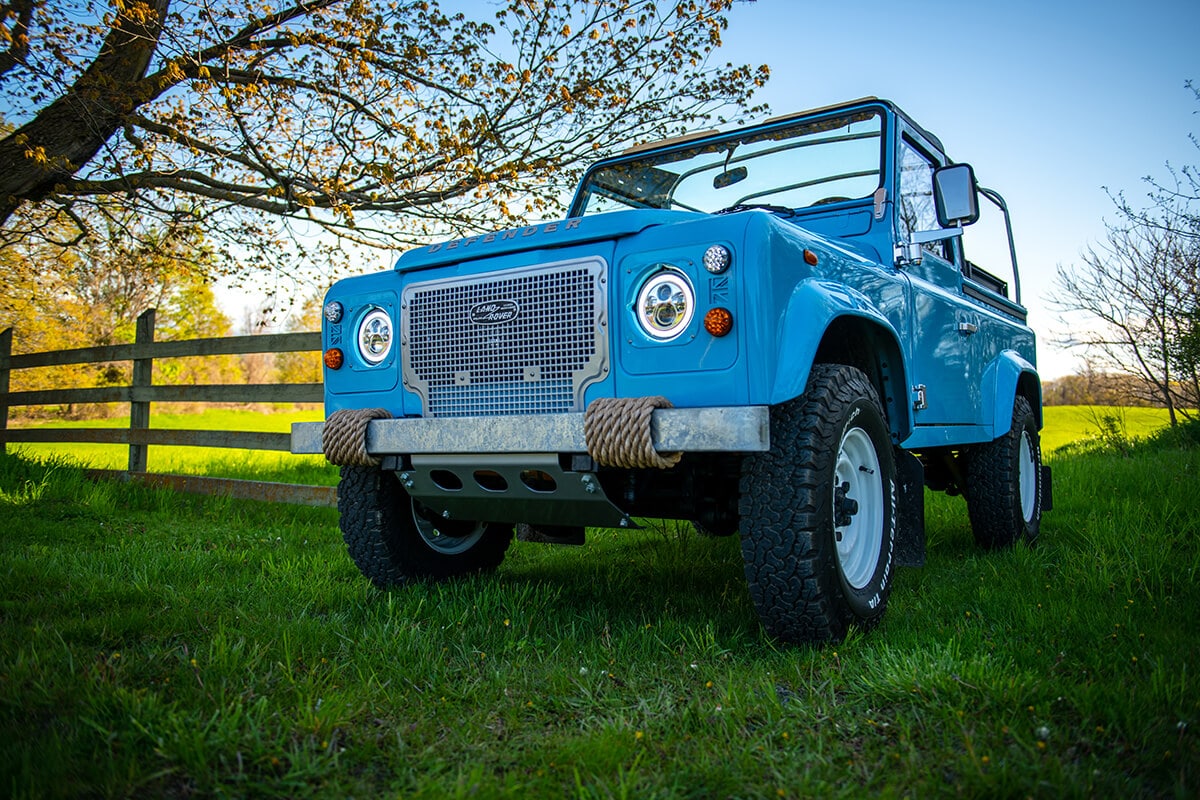 Land Rover Defender D90 Soft Top Exterior