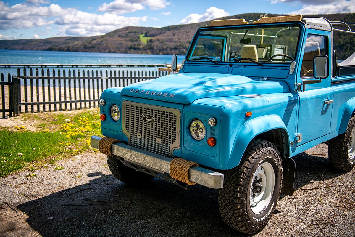 Land Rover Defender D90 Soft Top Exterior