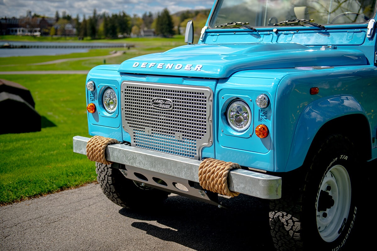 Land Rover Defender D90 Soft Top Exterior