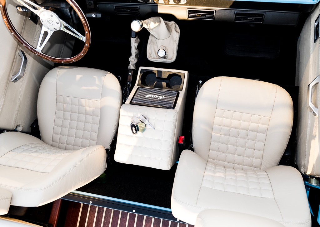 Land Rover Defender D90v Bespoke Leather Interior