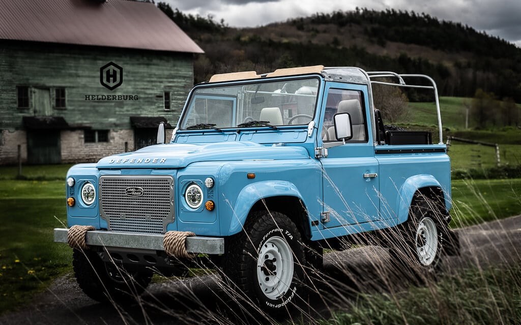 Land Rover Defender D90 Soft Top Exterior