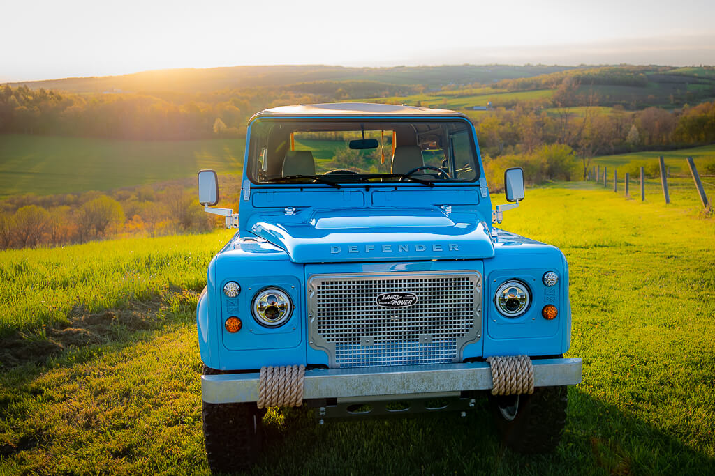 Land Rover Defender D90 Soft Top Exterior