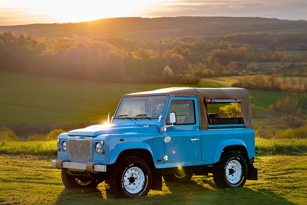 Land Rover Defender D90 Soft Top Exterior