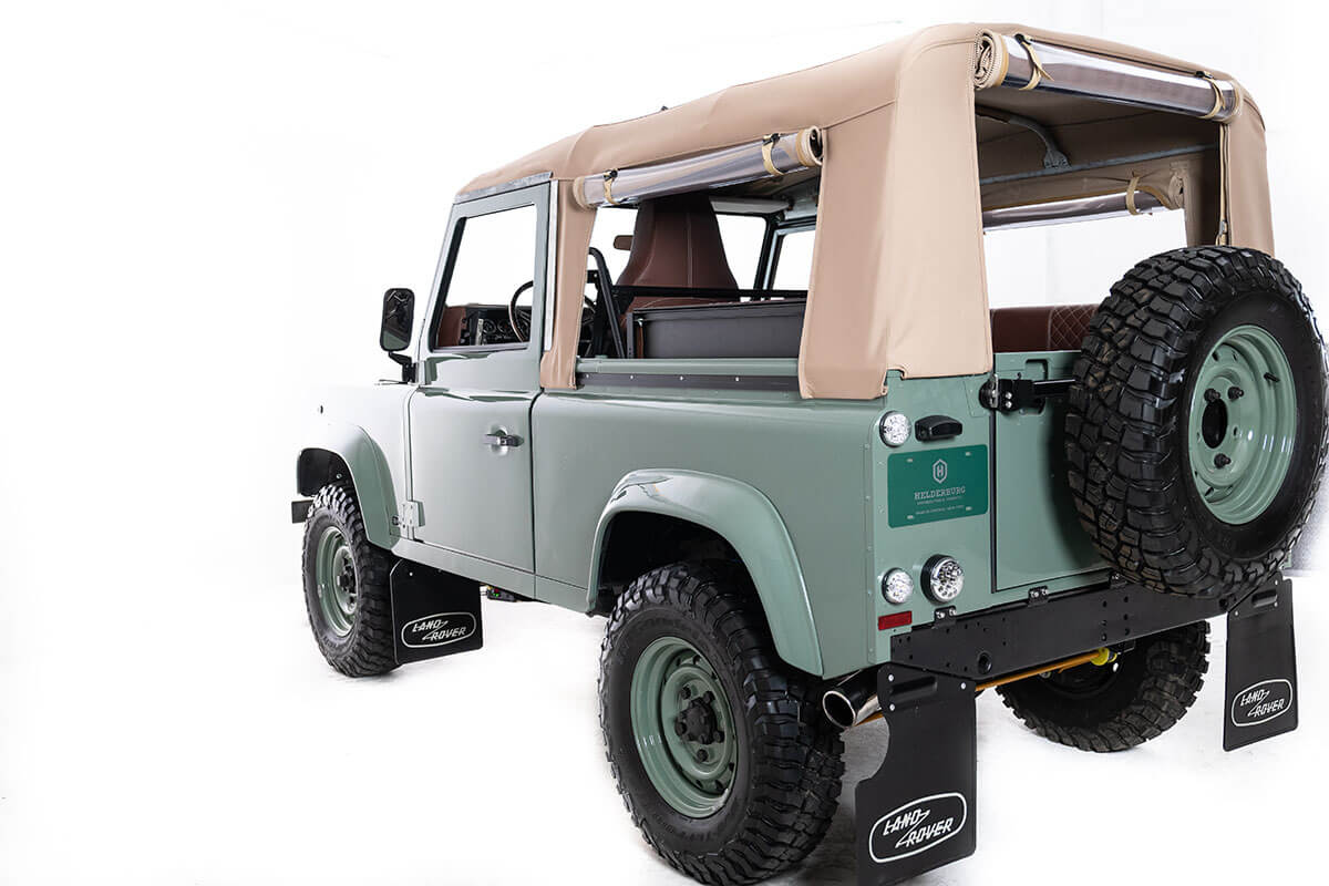 Rover Defender D90 Tuned Soft Top | Helderburg