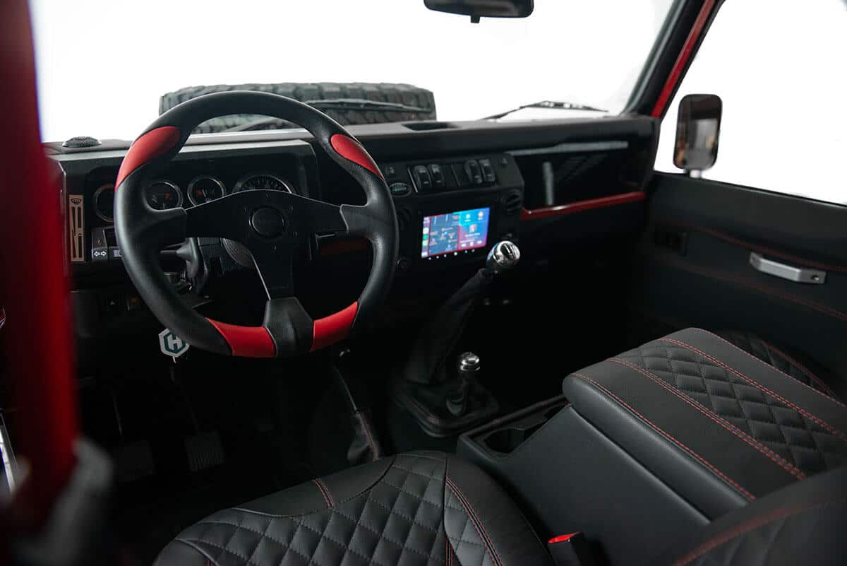 Helderburg Land Rover Defender D110 - Interior