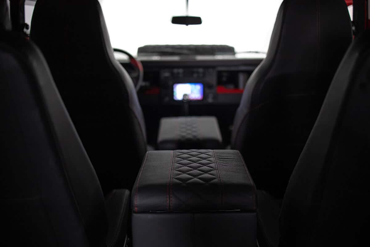 Land Rover Defender D110 Interior