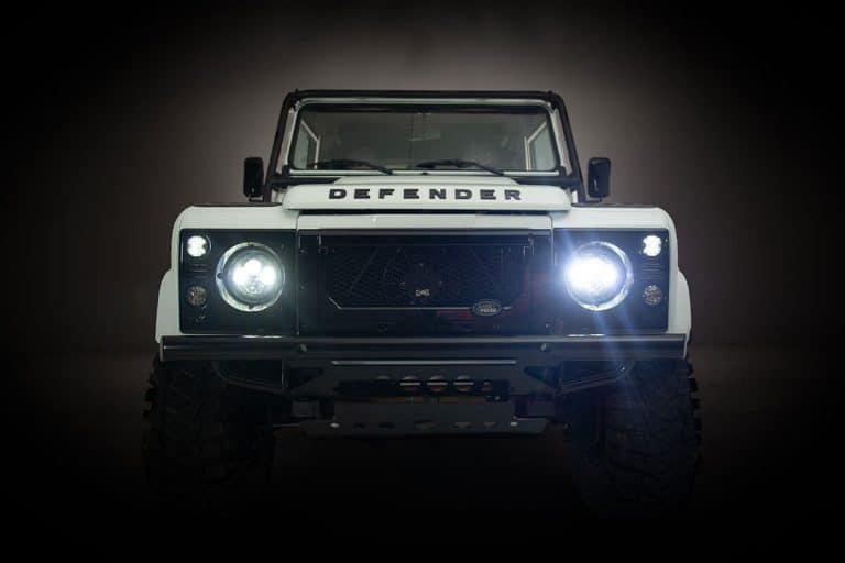 LED Headlights with built in driving lights.