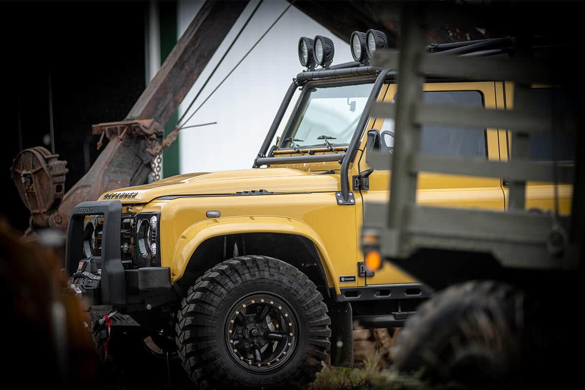 The Spectre, Bayeux the D110 Double Cab Land Rover Defender