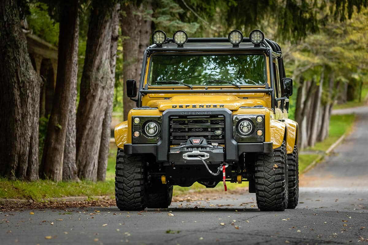 The Spectre, Bayeux the D110 Double Cab Land Rover Defender