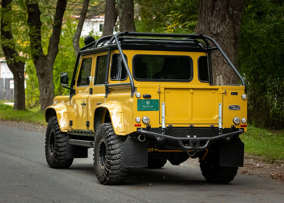 The Spectre, Bayeux the D110 Double Cab Land Rover Defender