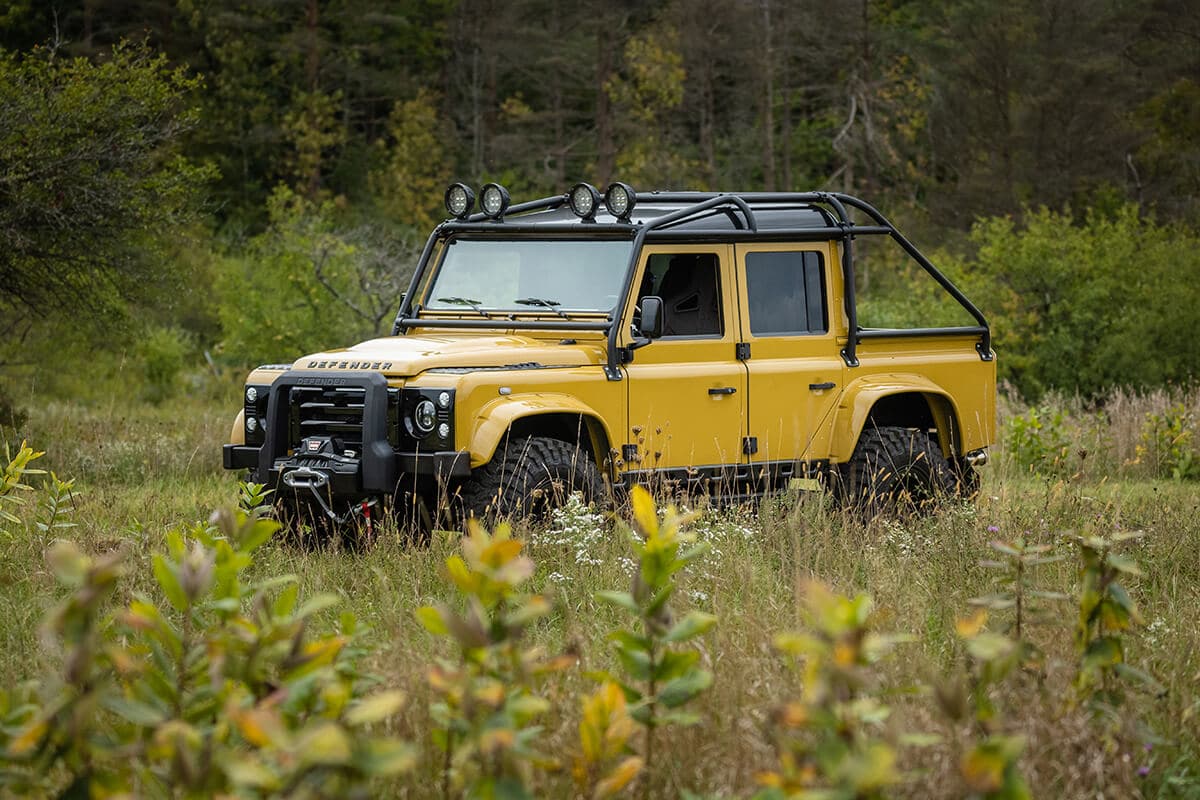 The Spectre, Bayeux the D110 Double Cab Land Rover Defender