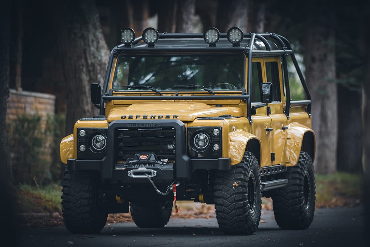 The Spectre, Bayeux the D110 Double Cab Land Rover Defender