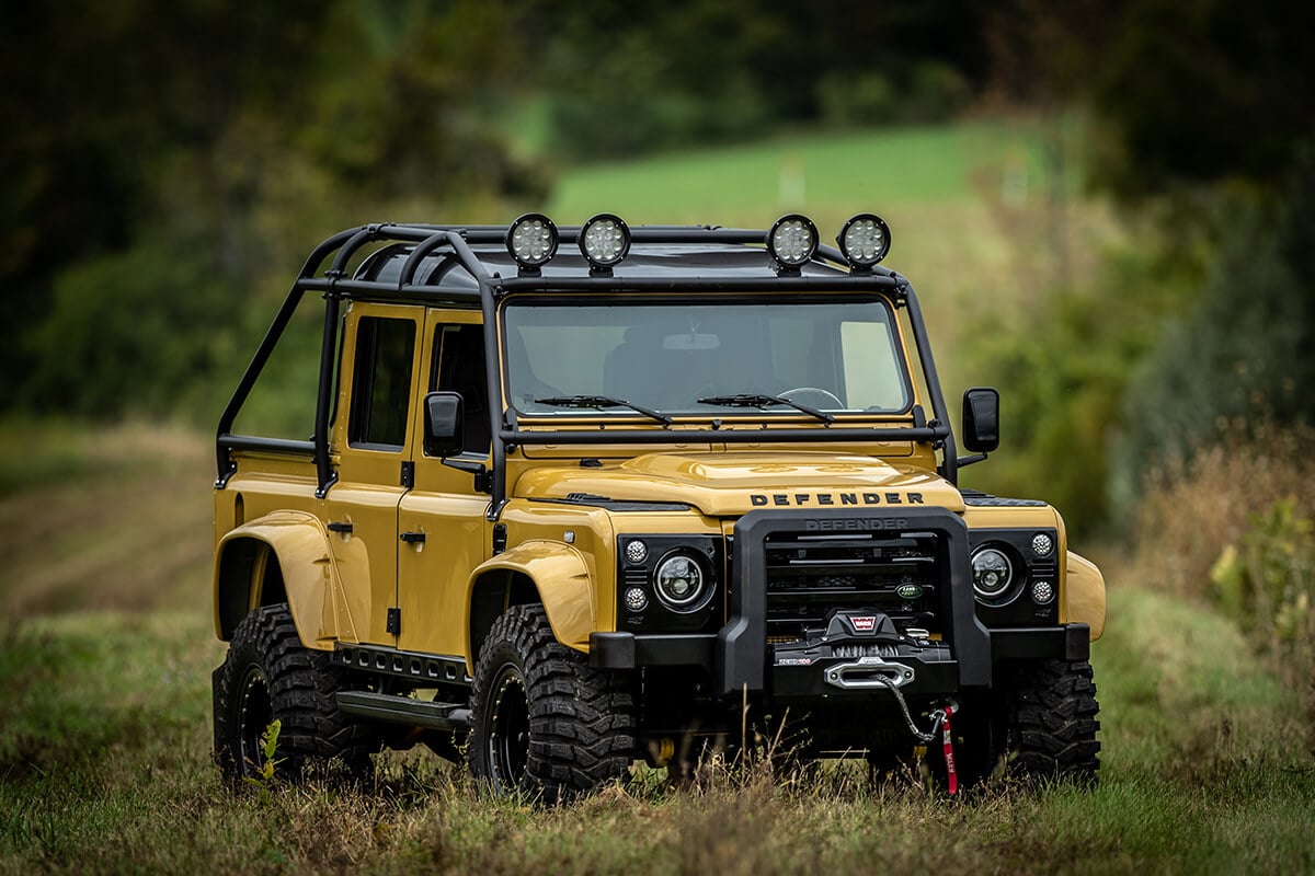 The Spectre, Bayeux the D110 Double Cab Land Rover Defender