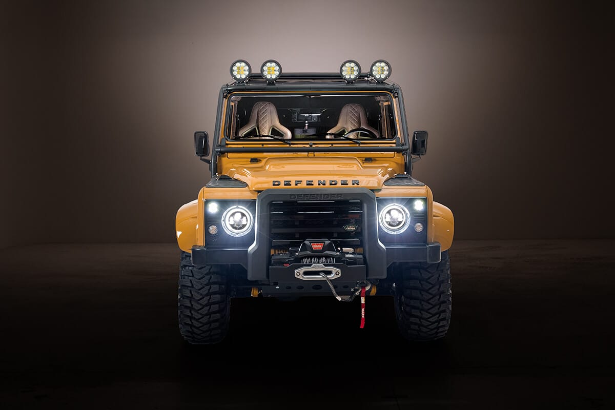 The Spectre, Bayeux the D110 Double Cab Land Rover Defender