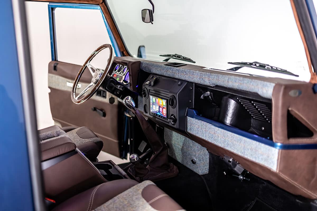 Land Rover Defender D90 Interior Detail