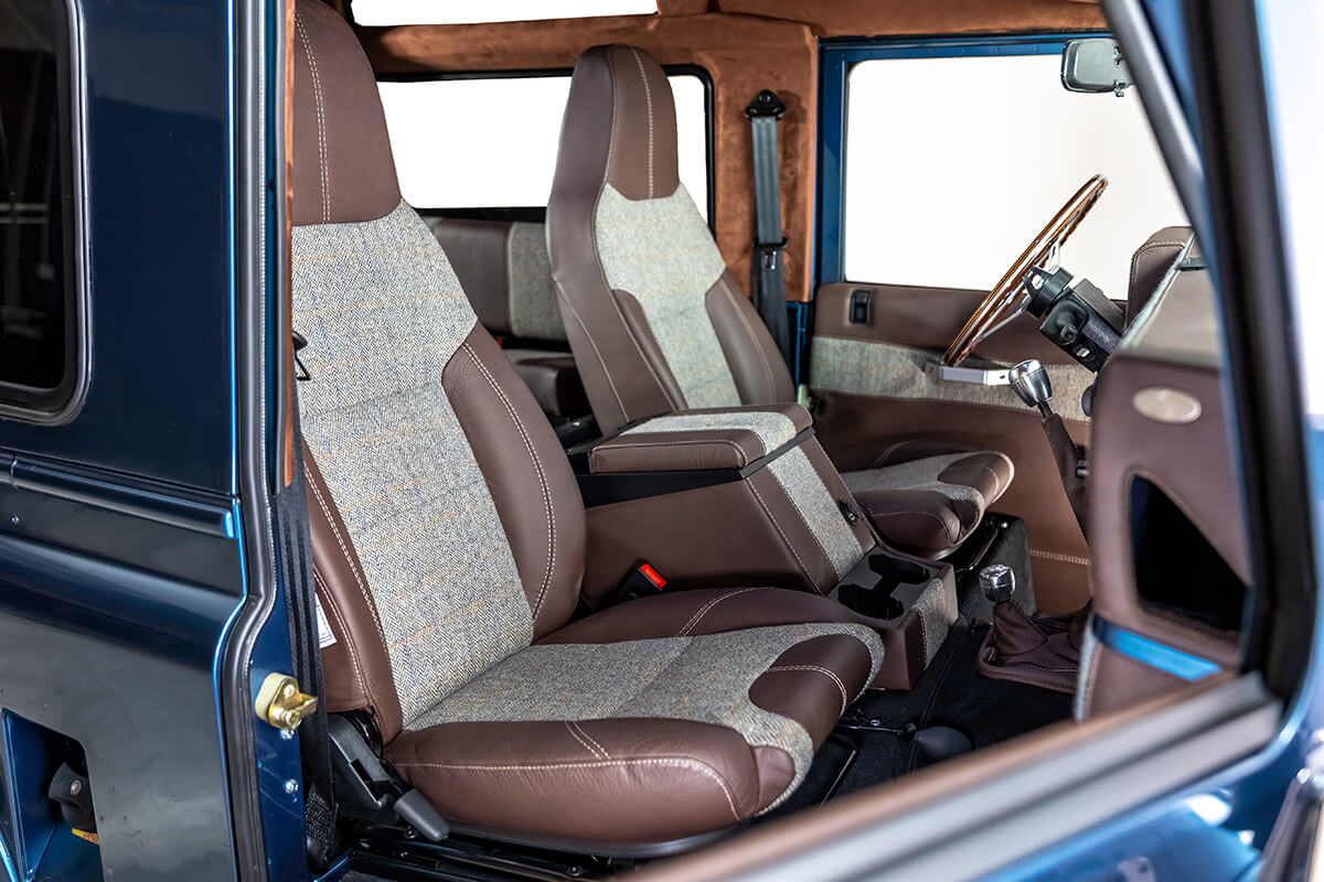 Land Rover Defender D90 Interior Detail