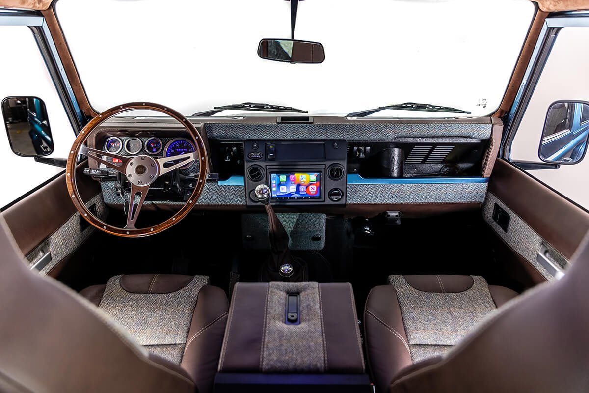 Land Rover Defender D90 Interior Detail