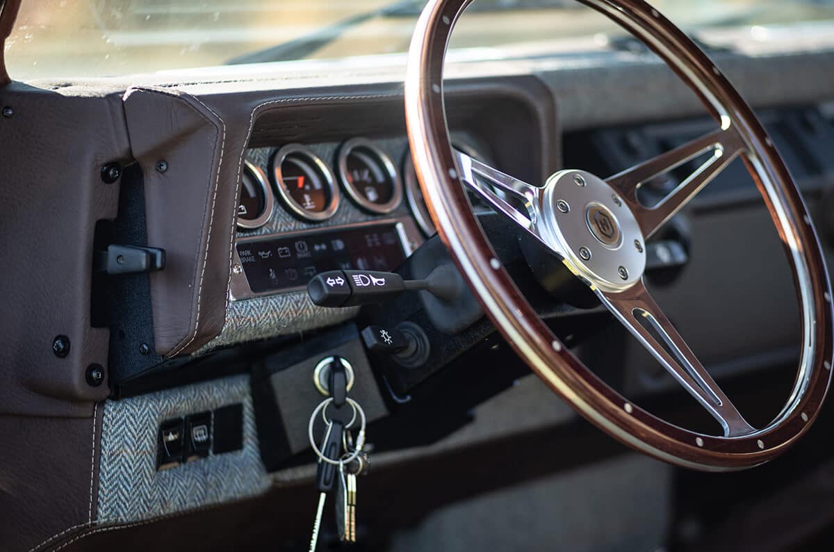 Land Rover Defender D90 Interior