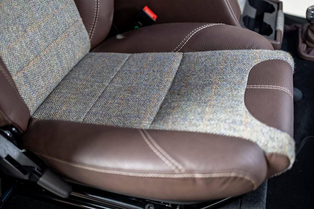 Land Rover Defender D90 Interior Detail