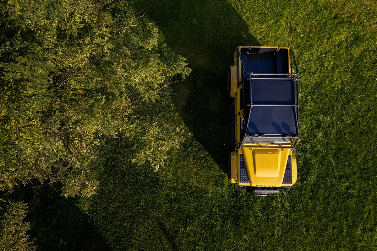 The Spectre, Bayeux the D110 Double Cab Land Rover Defender