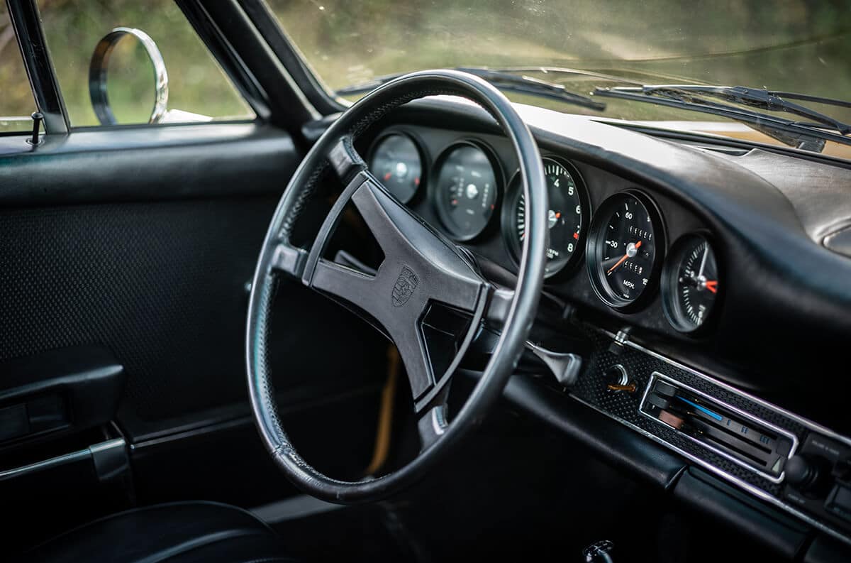 1969 Porsche 911s Coupe Interior