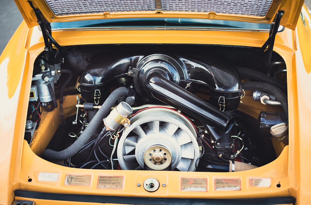 1969 Porsche 911s Coupe: engine