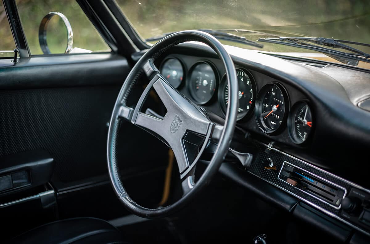 1969 Porsche 911s Coupe Interior