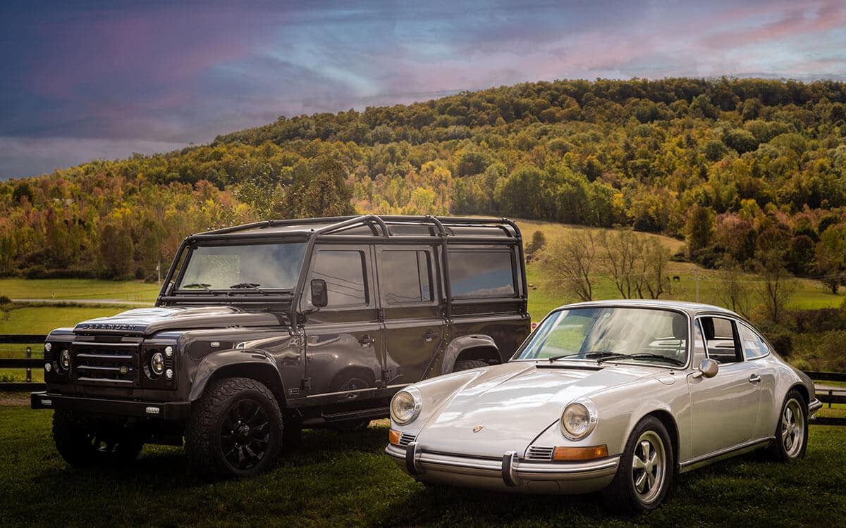 Land Rover Defender D110 Exterior with Porsche