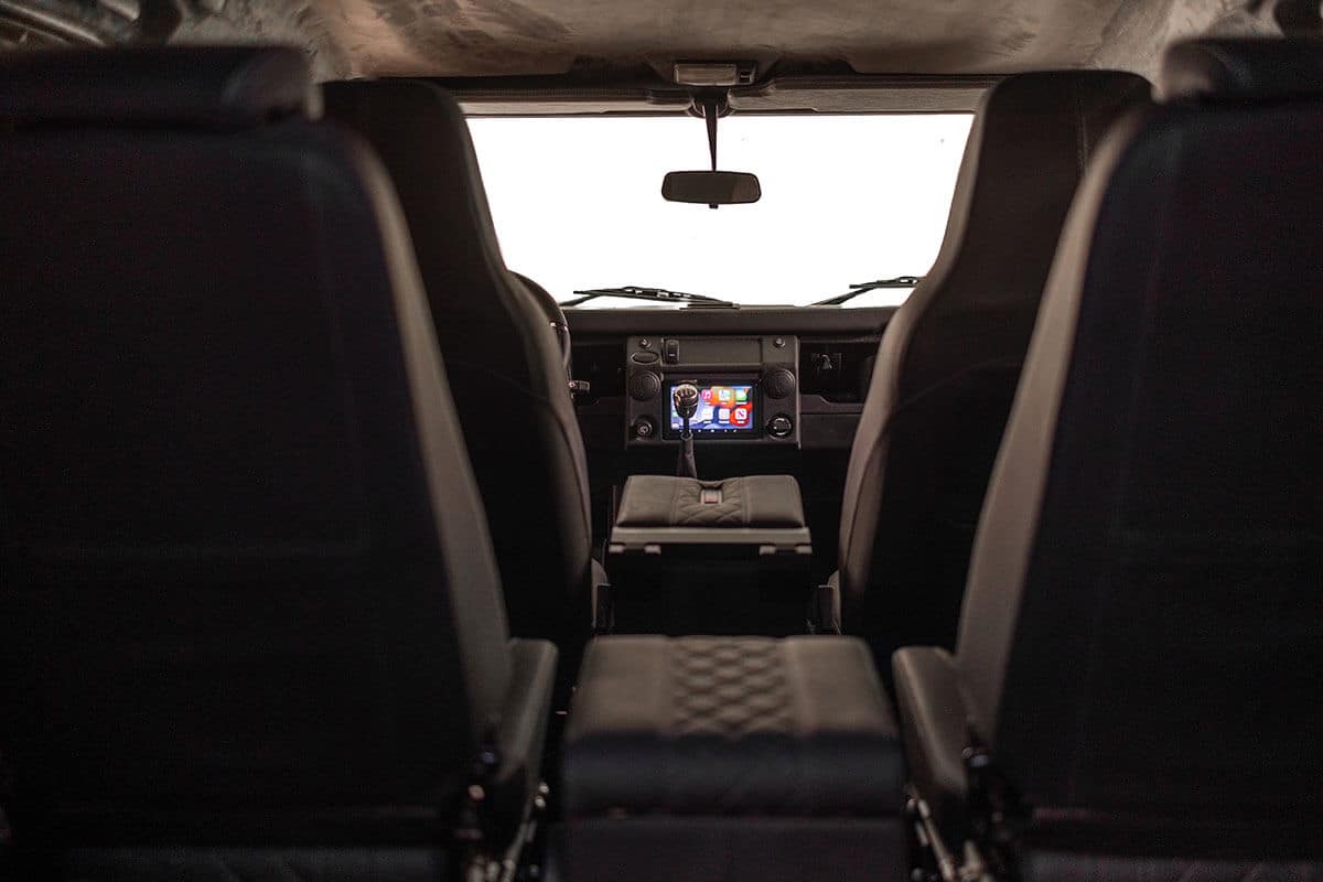 Land Rover Defender D110 Interior