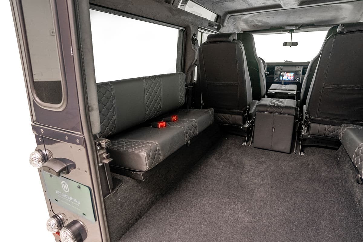 Land Rover Defender D110 Interior