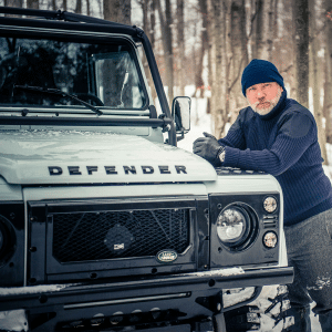 Paul with a D90 in winter