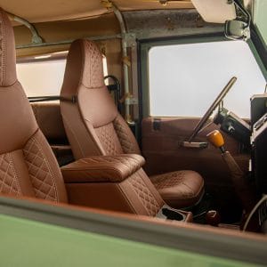 Land Rover Defender D90 Soft Top Interior