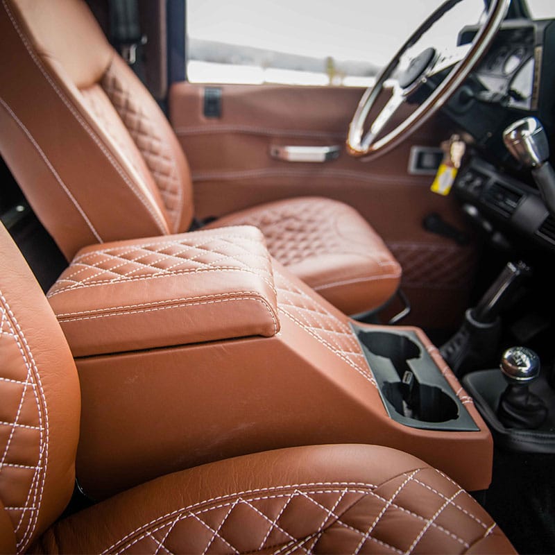 Land Rover Defender Leather Interior