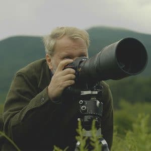 Paul taking photos with zoom lense