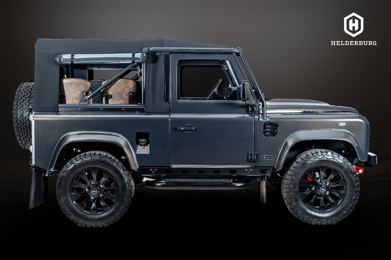 Custom Land Rover Custom Defender D90 Performance Tuned Soft Top MIlo Helderburg
