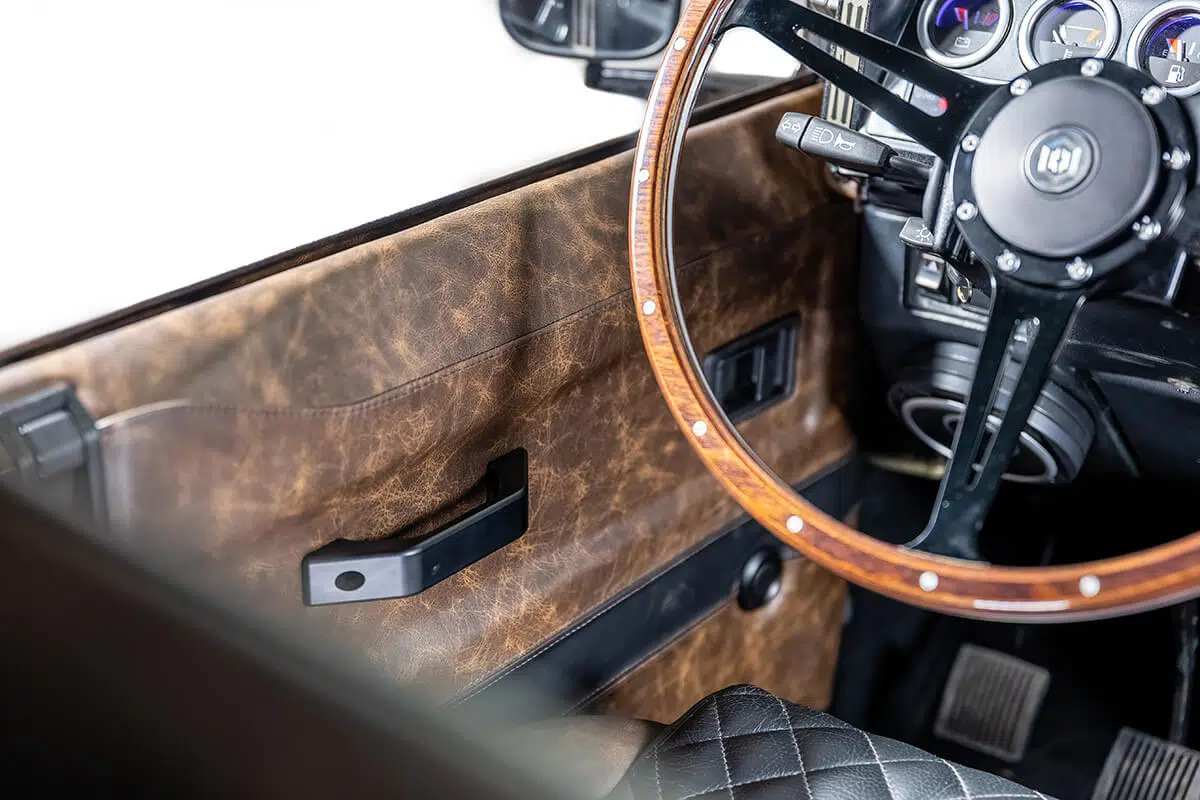 Land Rover Defender D90 Soft Top Interior Cabin