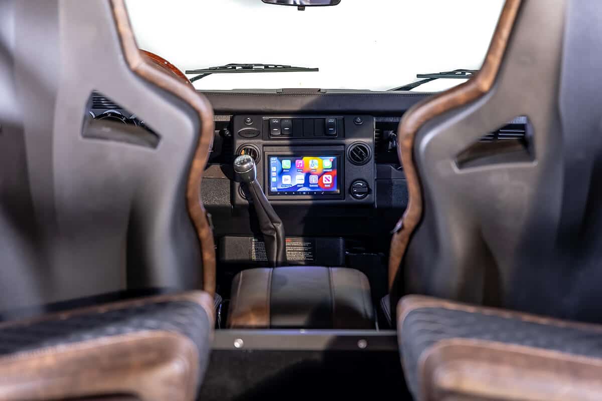 D90 Soft Top Interior Cabin