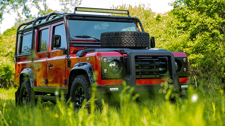 Red Defender D110