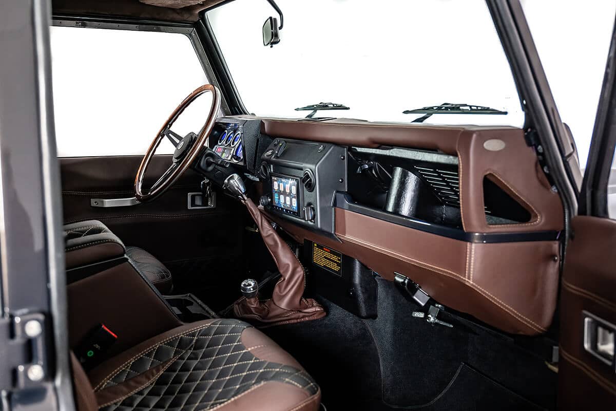 Land Rover Defender D110 Interior