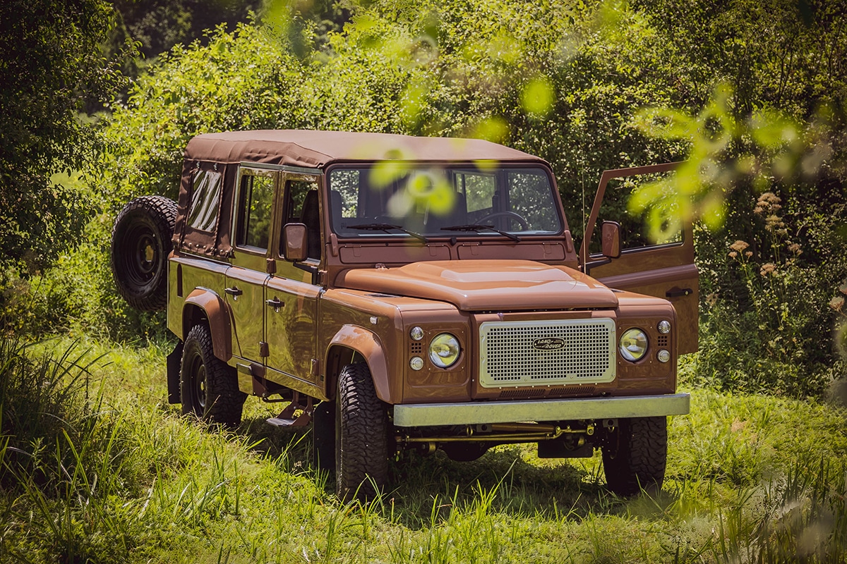 Land Rover Defender D110 Restoration Exterior