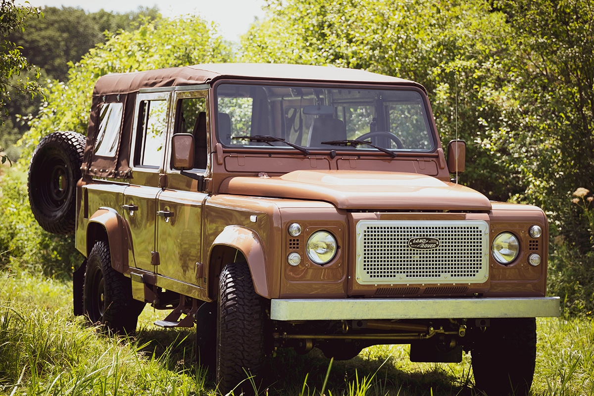 Land Rover Defender D110 Restoration Exterior