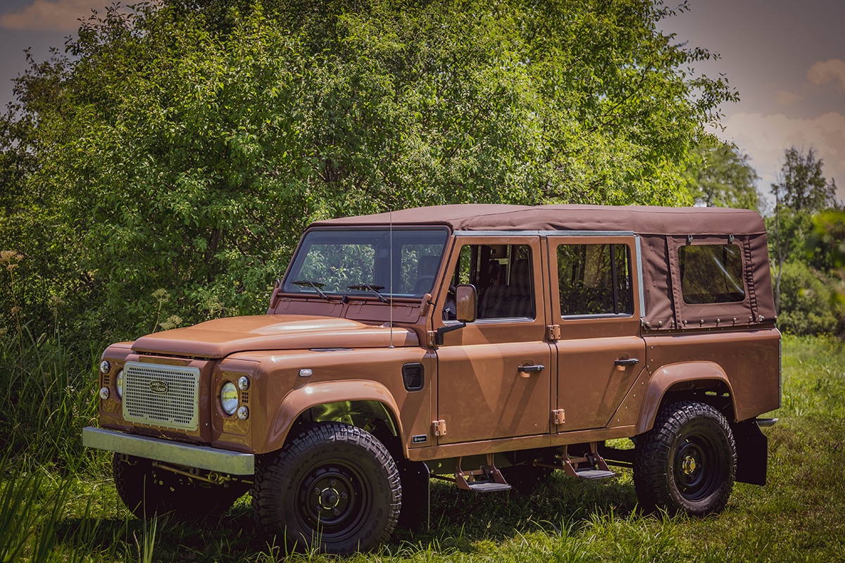 Land Rover Defender D110 Restoration Exterior