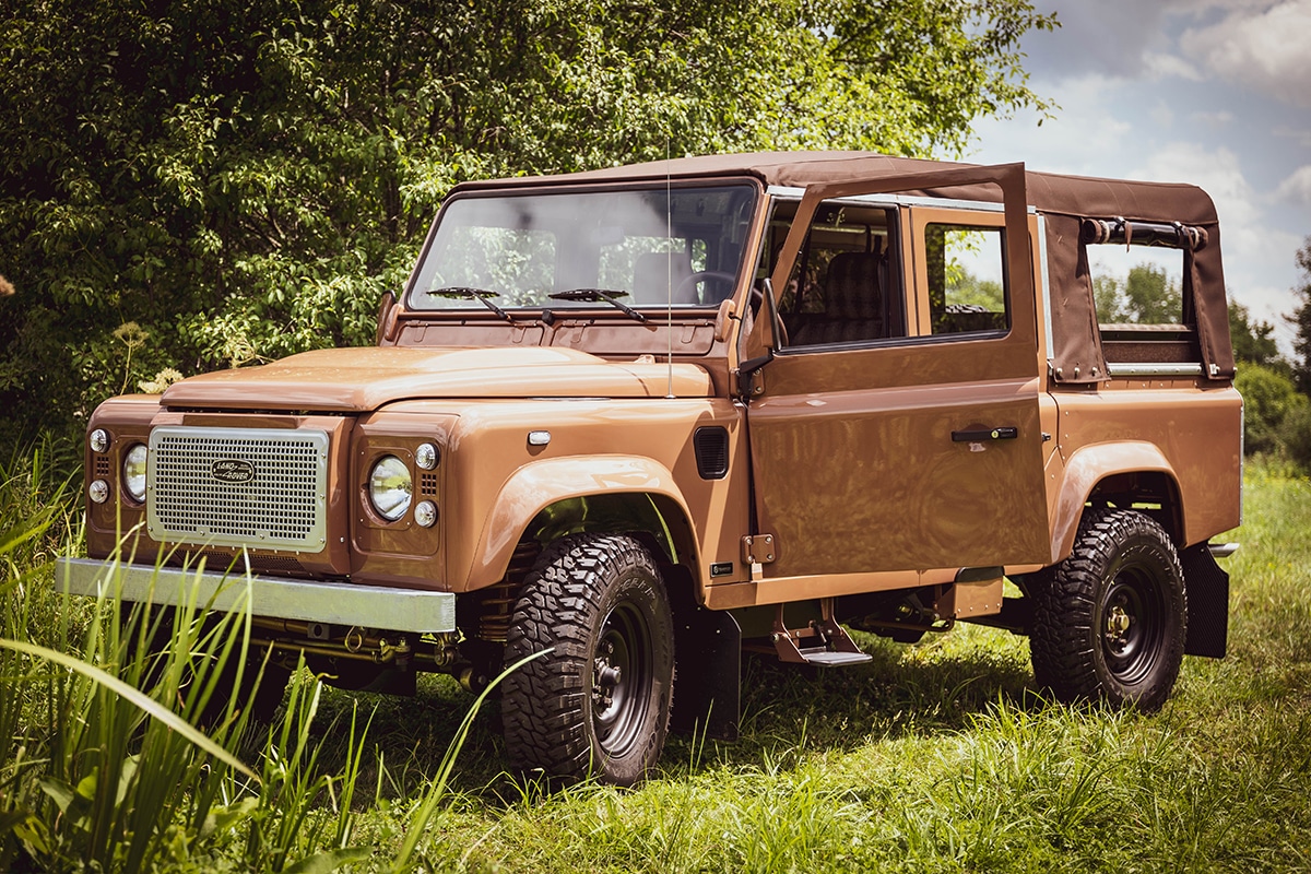 Land Rover Defender D110 Restoration Exterior