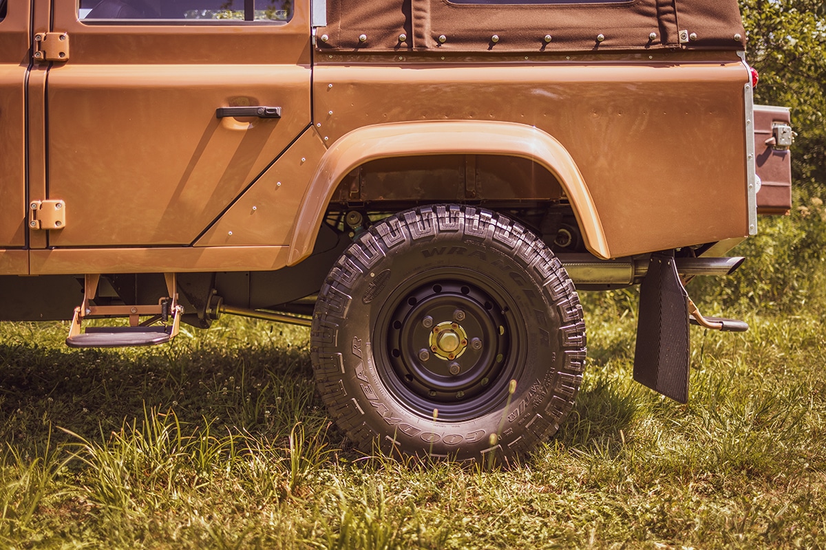 Land Rover Defender D110 Restoration Exterior Detail