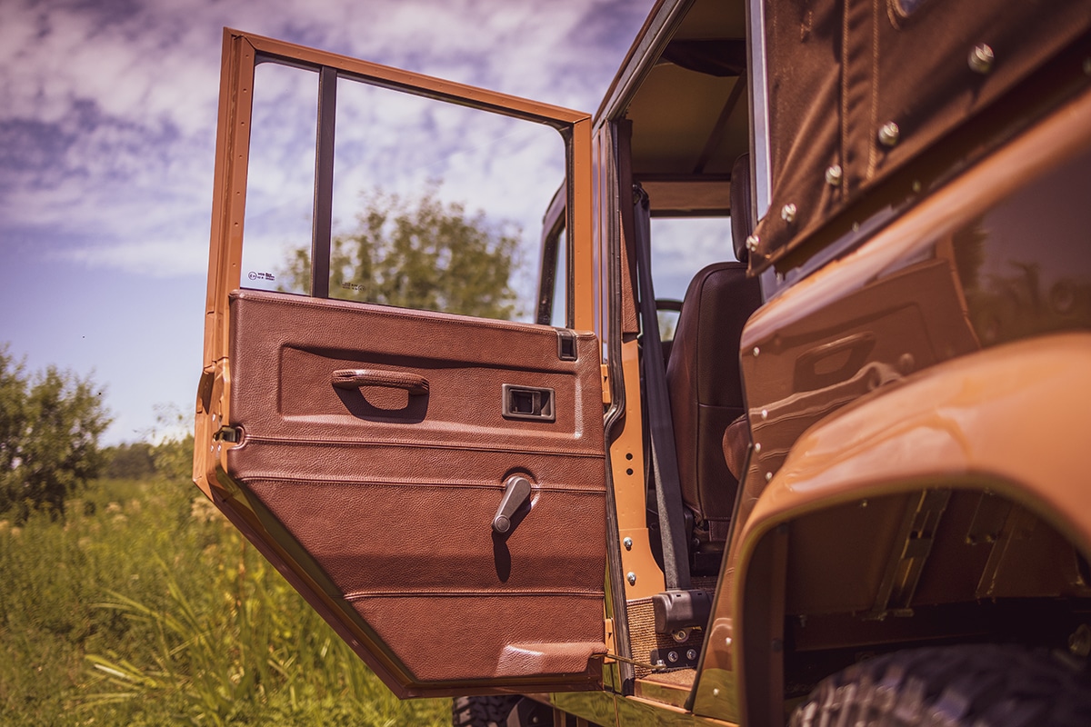 Land Rover Defender D110 Restoration Exterior Detail