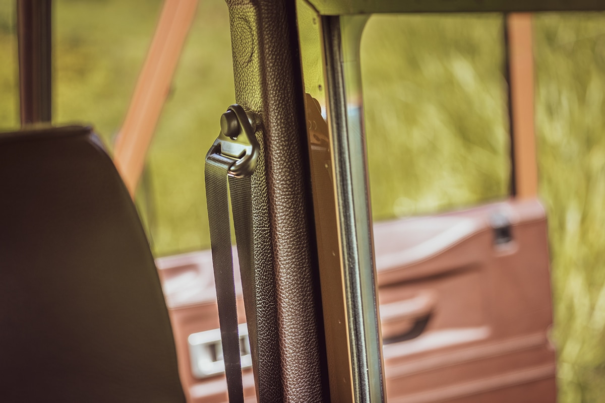 Land Rover Defender D110 Restoration Interior